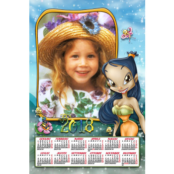 11152 foto calendario plastificato