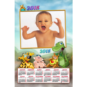 11152 foto calendario plastificato