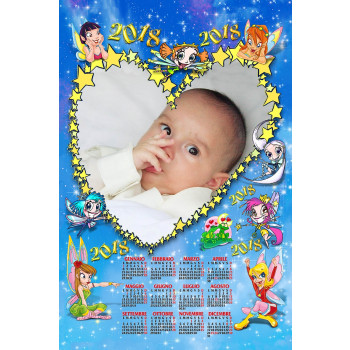 11152 foto calendario plastificato