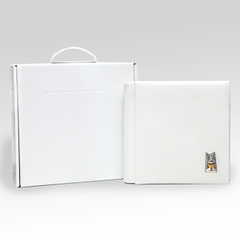 album con inserto in argento comunione