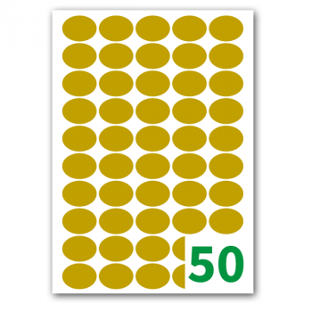 etichette argento e oro