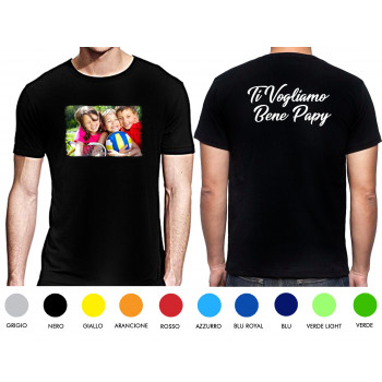 Stampa su t-shirt personalizzata uomo