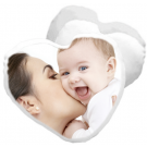 Cuscino a Cuore Bifacciale