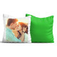 Cuscino personalizzato verde